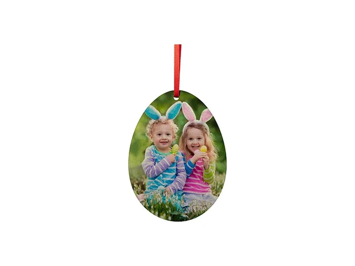 SublimationBlanks Double-sided Plywood Ornament (Easter Egg)