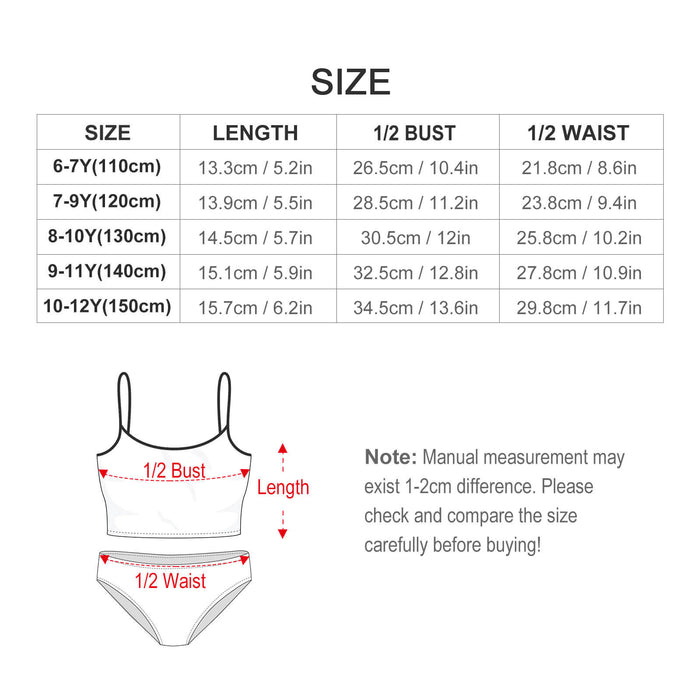 Summer Bummer Two Piece Swimsuit (Big Kids) - PRE ORDER
