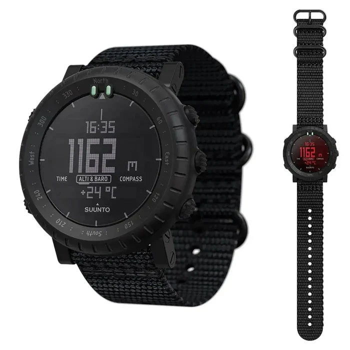 Suunto Core Alpha Stealth Tactical Watch - John Bull Clothing  from  John Bull Clothing