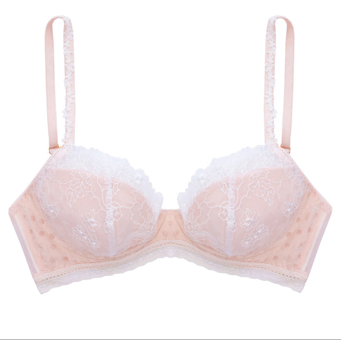 Sweet Pea  3/4 Cup Underwire Bra | Pink