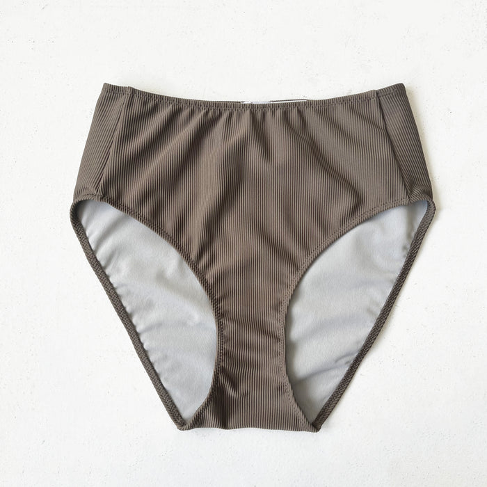 Swimwear High Waist Bikini | Khaki