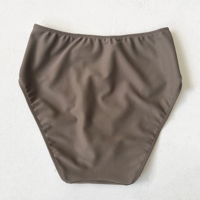 Swimwear High Waist Bikini | Khaki