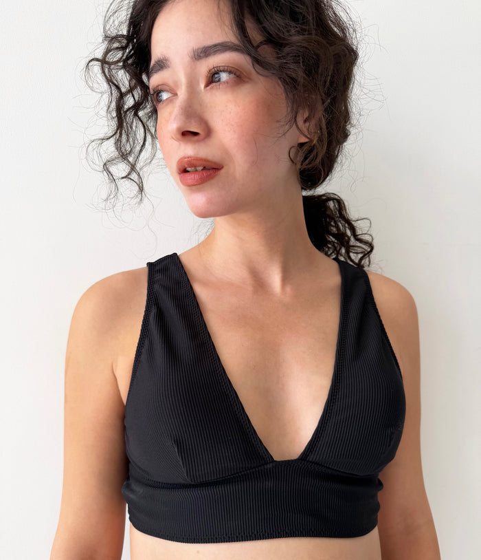 Swimwear Tops | Black