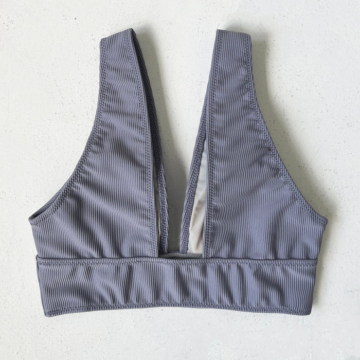 Swimwear Tops | Light Gray