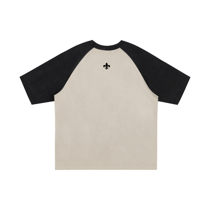 T-Shirt Ajusté Old School 100% Coton | Fleur de Lys