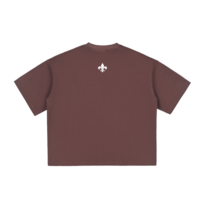 T-Shirt Oversize 100% Coton | Fleur de Lys