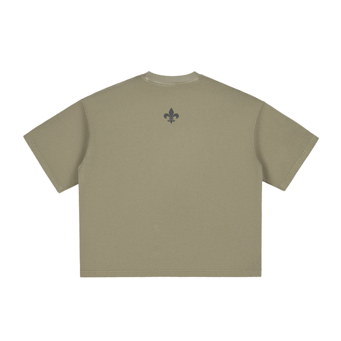 T-Shirt Oversize 100% Coton | Fleur de Lys