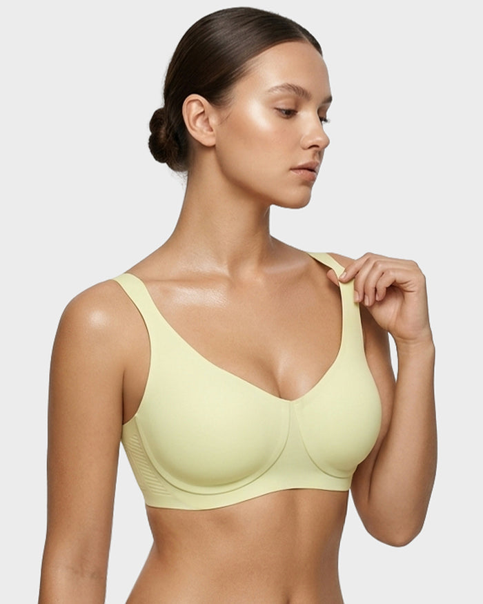 Teardrop Full-Coverage Wireless Minimizer Bra