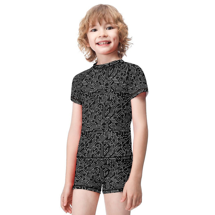 Techno Warlock Swimsuit Set (Kids) - PRE ORDER