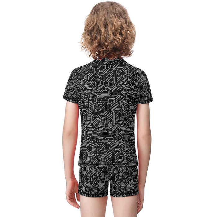 Techno Warlock Swimsuit Set (Kids) - PRE ORDER