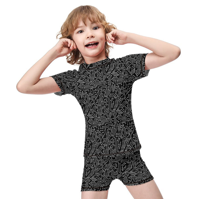 Techno Warlock Swimsuit Set (Kids) - PRE ORDER