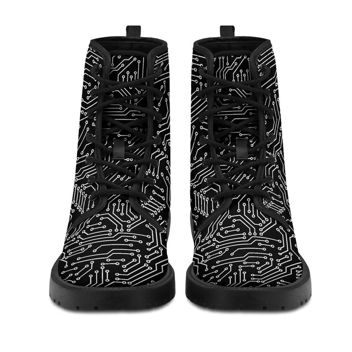 Techno Witch Combat Boots (Adults) - PRE ORDER