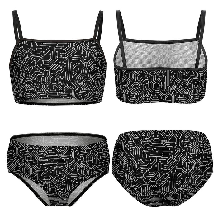 Techno Witch Two Piece Swimsuit (Kids ) - PRE ORDER