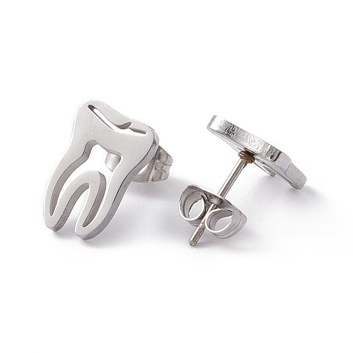 Teeth Stud Earrings