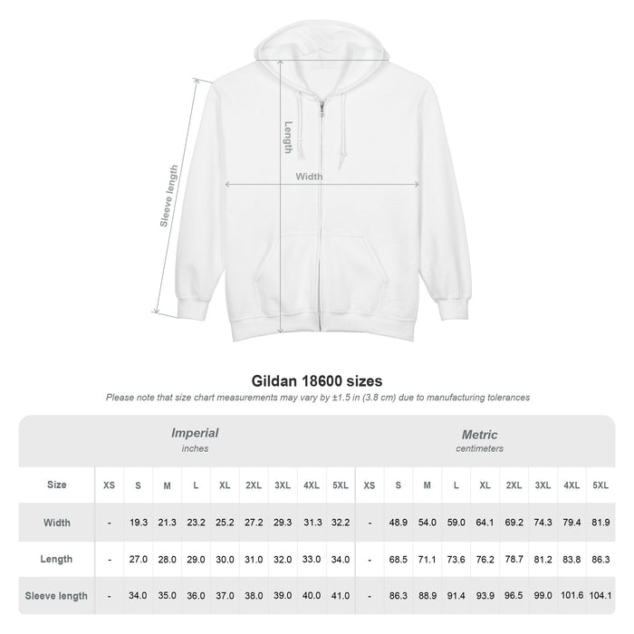 The Creature Full Zip Hooded Sweatshirt (Adults)