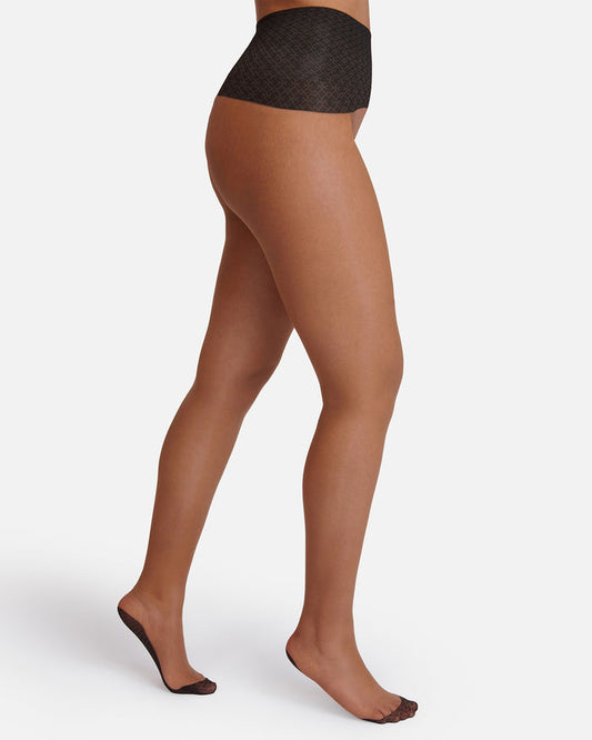Hedoine nude tone matching tights for women seamless high wasit shaping pantyhose womens tights for women