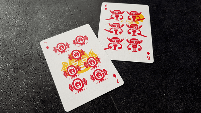 PlayingCardDecks.com-The Evil Deck v2 Playing Cards USPCC