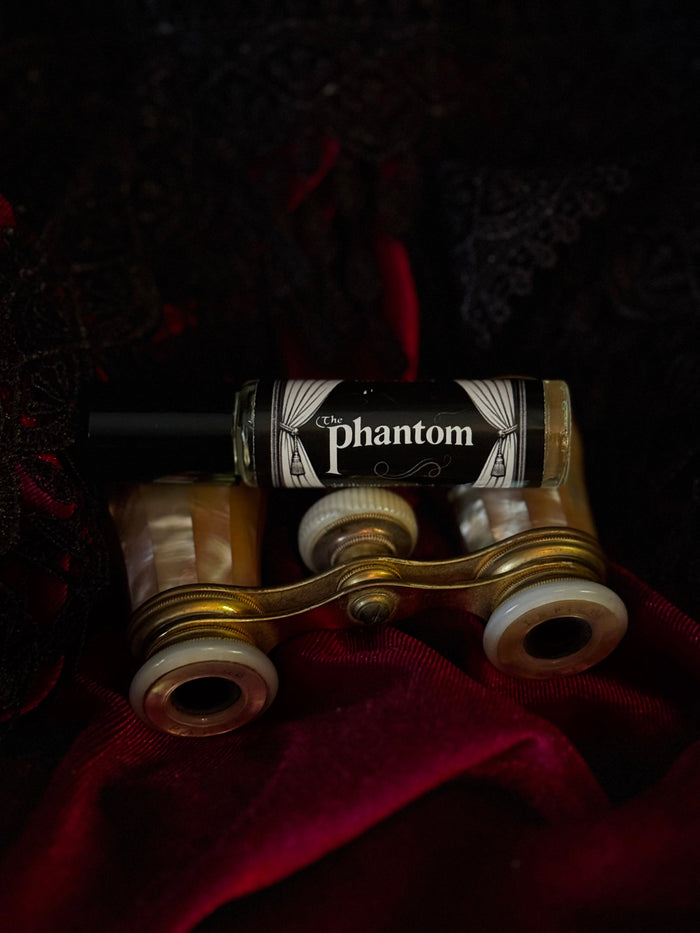 The Phantom- (rose, sandalwood, bourbon, velvet seats)