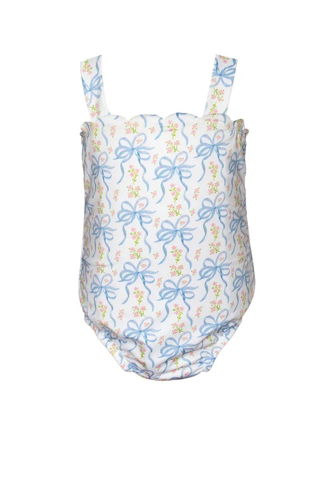 The Proper Peony - Blossom Bow One Piece Swimsuit