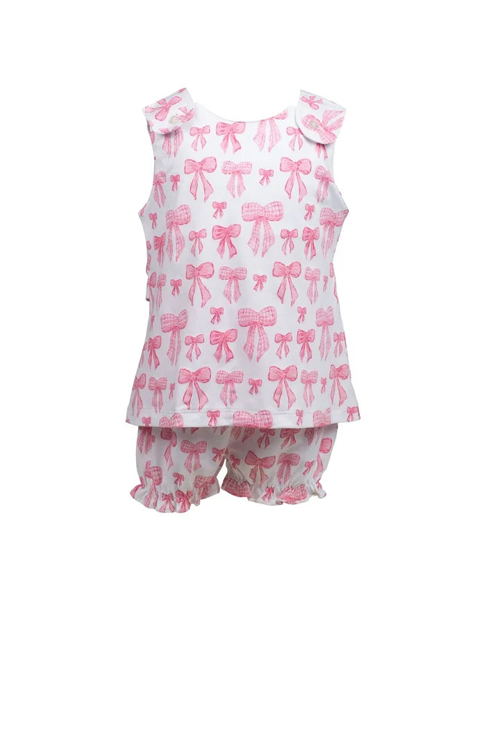 The Proper Peony - Grosgrain Bloomer Set