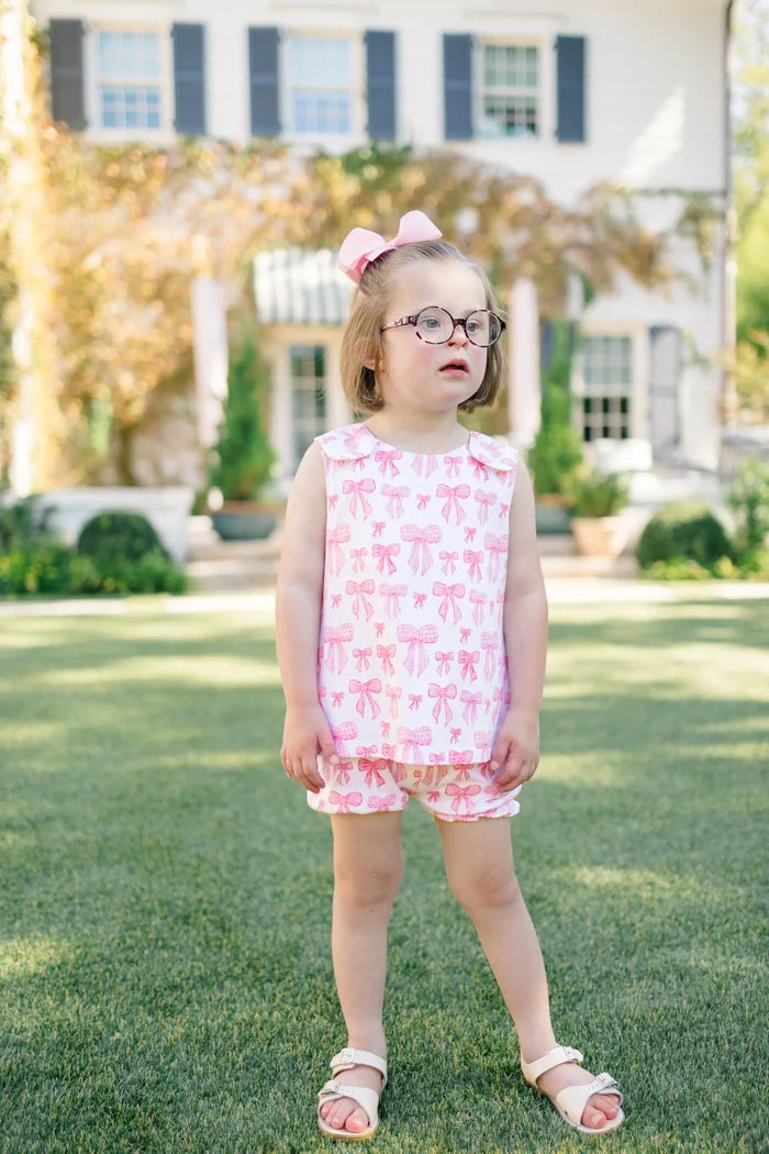The Proper Peony - Grosgrain Bloomer Set