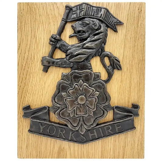 The Yorkshire Regiment Regimental Plaque - John Bull Clothing  from  John Bull Clothing