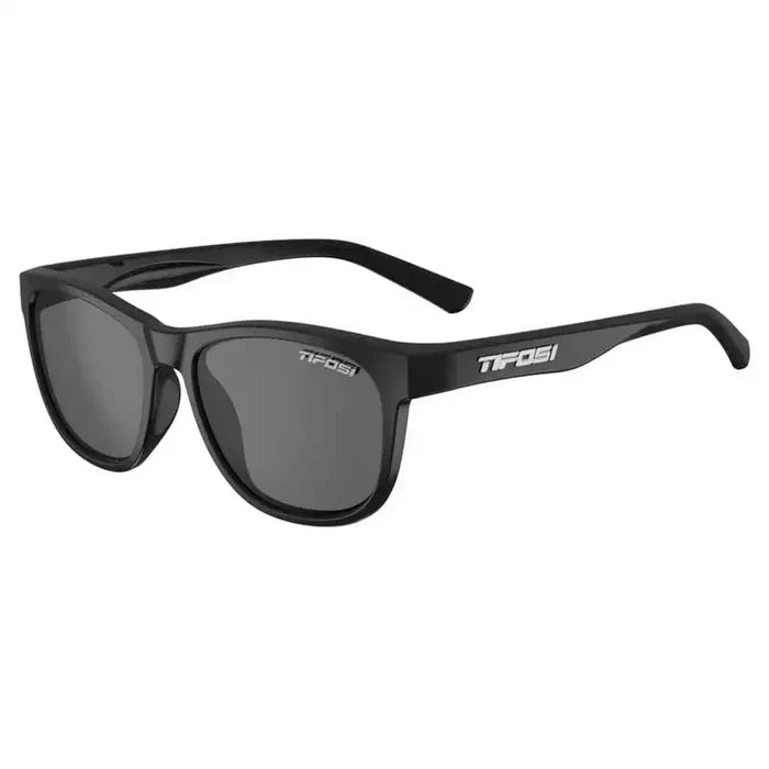 Tifosi Swank Single Lens Lifestyle Glasses - John Bull Clothing Satin Black Polorised from  John Bull Clothing