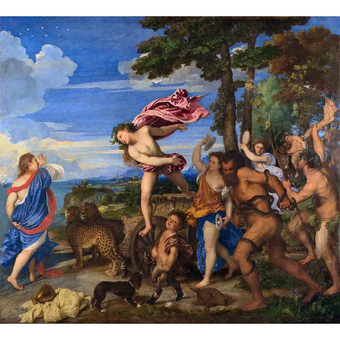 Bacchus and Ariadne Wall Decal Printed | Wallhogs