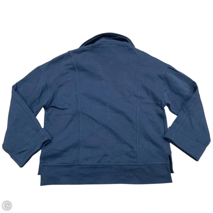 Top Long Sleeve By Pilcro In Navy, Size: Xs
