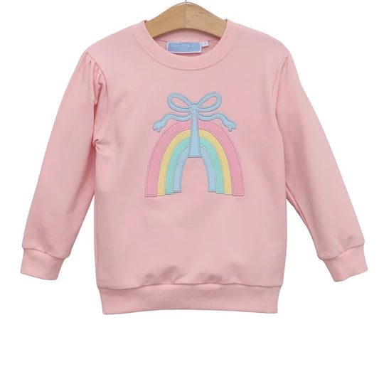 Trotter Street Kids - French Terry Sweatshirt - Rainbow