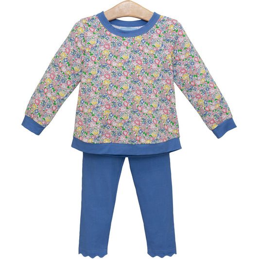 Trotter Street Kids - Legging Set - Floral