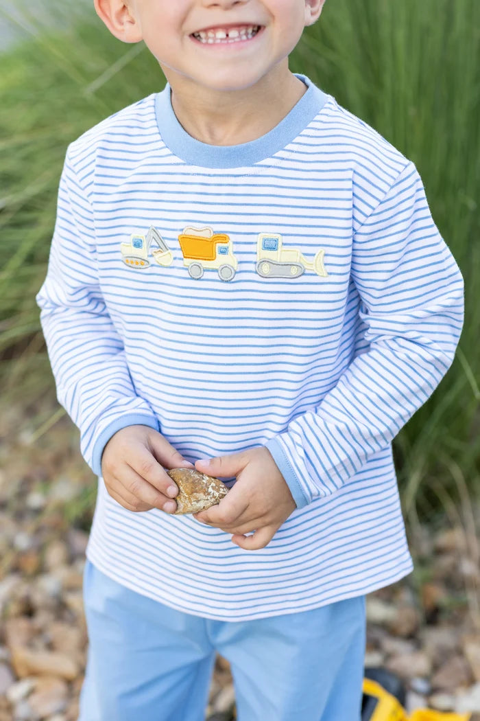 Trotter Street Kids - Pant Set - Construction Trucks