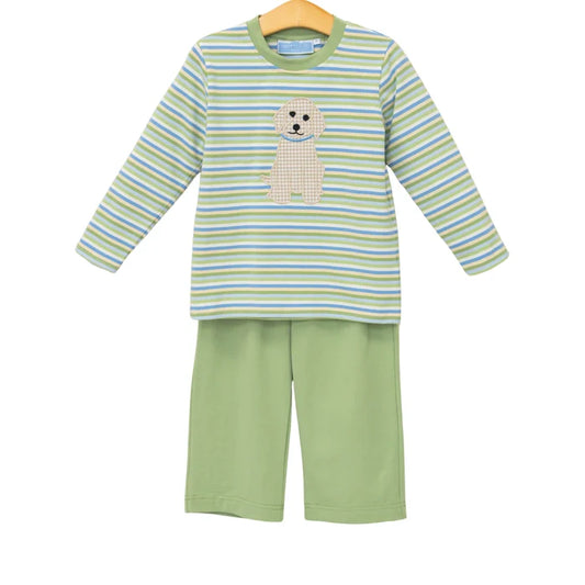 Trotter Street Kids - Pant Set - Puppy