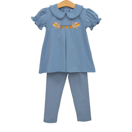 Trotter Street Kids - Peter Pan Legging Set - Turkey