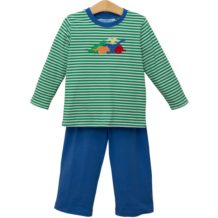 Trotter Street Kids - Tee + Pant Set - Dino