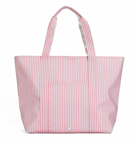 TRVL - Jumbo Tote - Pimlico Stripe Dusty Rose