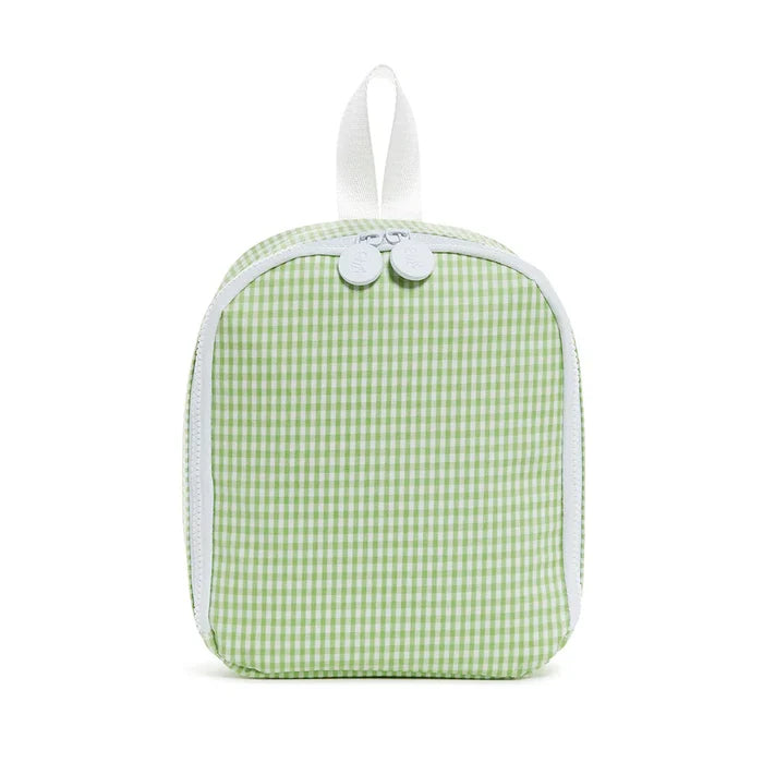 TRVL - Lunch Bag - Leaf Green Gingham