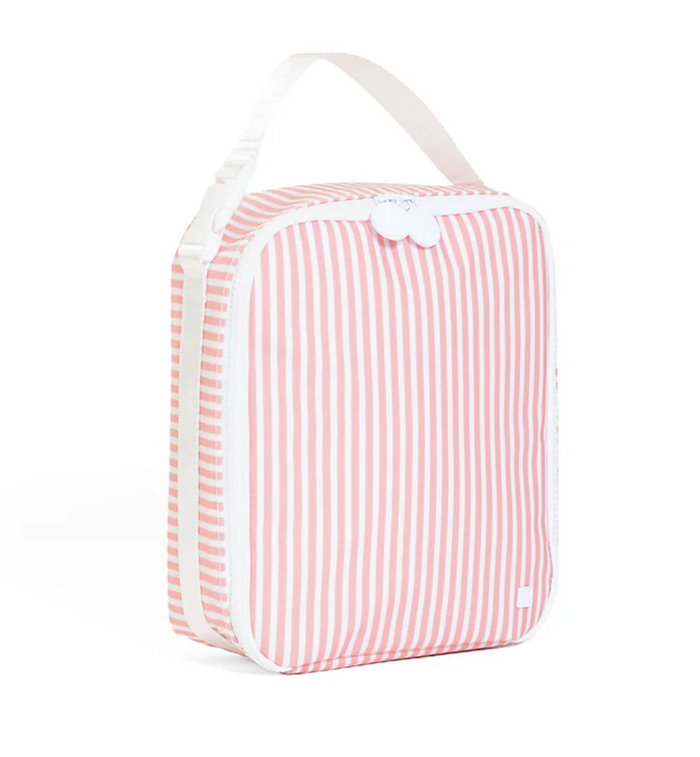 TRVL - Lunch Box - Dusty Rose Pimlico Stripe