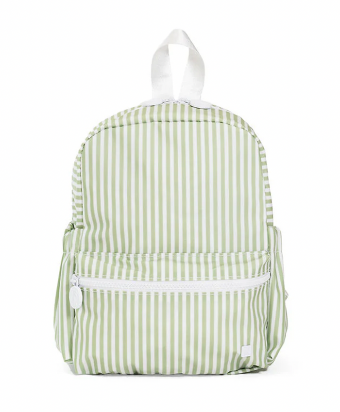 TRVL - Mini Backpack - Sage Pimlico Stripe
