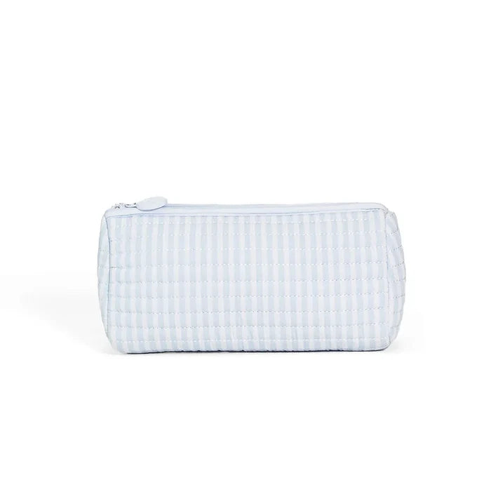 TRVL - Quilted Pochette Bag - Pimlico Stripe Blue