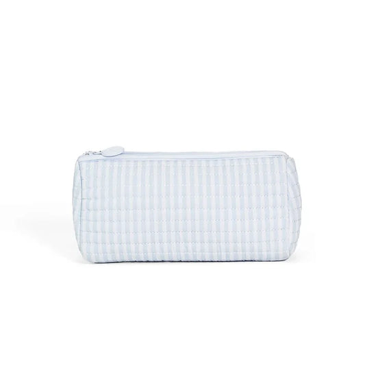TRVL - Quilted Pochette Bag - Pimlico Stripe Blue