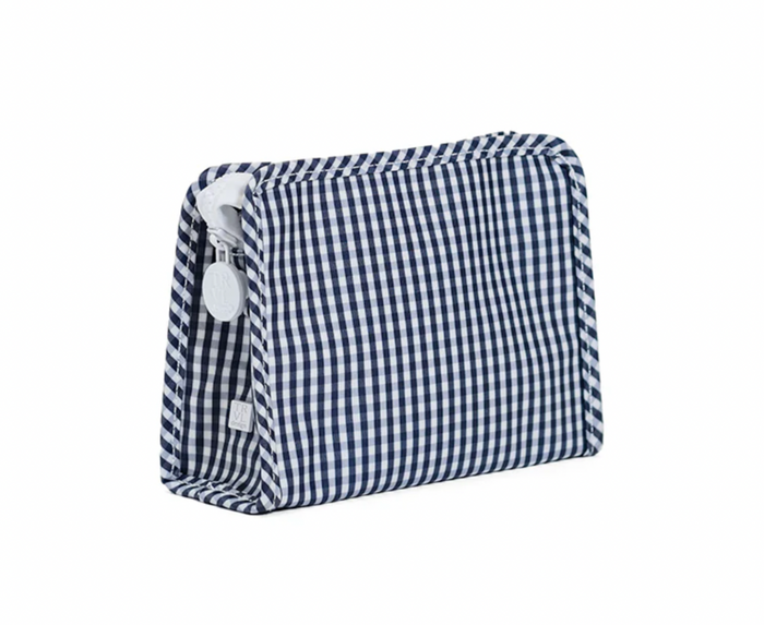 TRVL - Roadie Small - Navy Blue Gingham