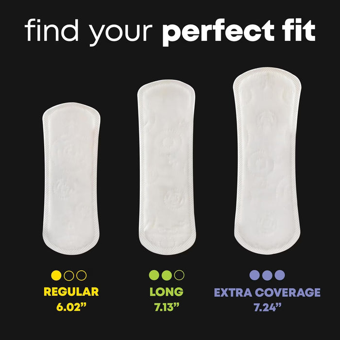 U by Kotex Clean & Secure Panty Liners Light Absorbency Extra Coverage - 80 Ct - 4 Pack