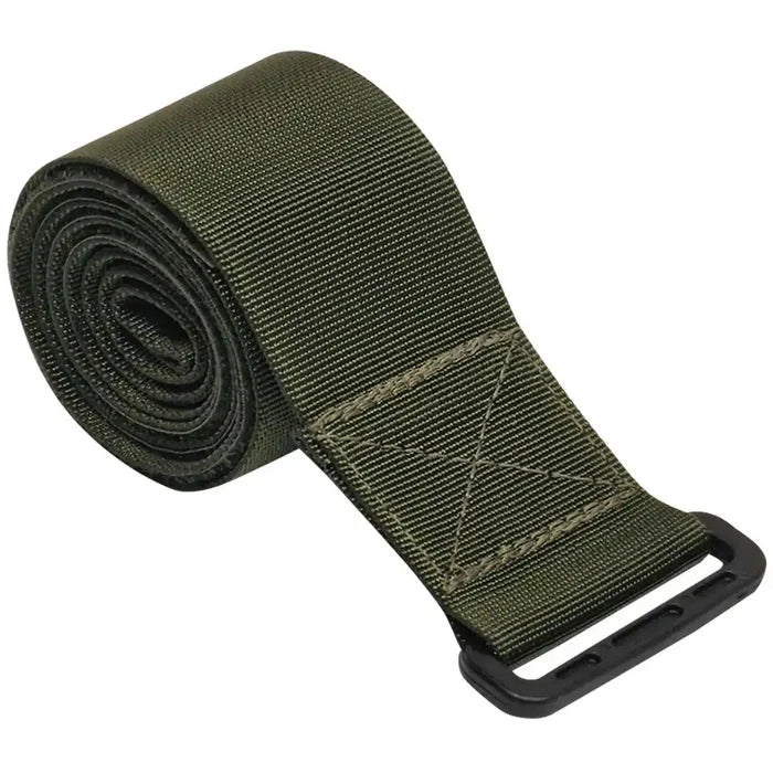 UKOM Lightweight PT Duty Working Belt Olive Green Rolled Up Olive Green from  John Bull Clothing