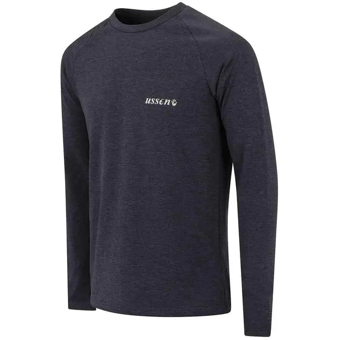 Ussen Baltic Crew Neck Black Thermal Shirt - John Bull Clothing  from  John Bull Clothing