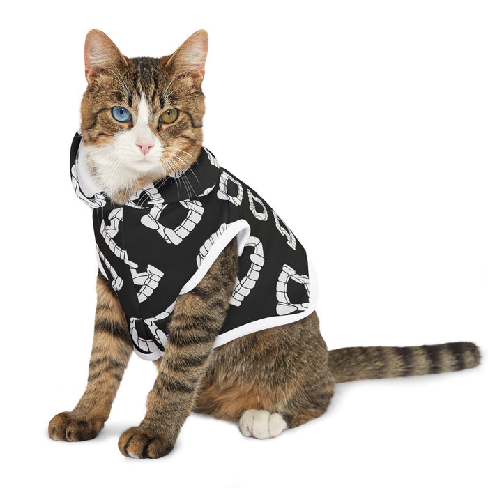 Vampire Teeth Pet Hoodie