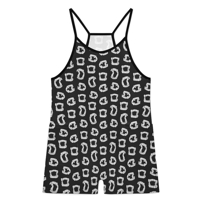Vampire Teeth Romper (Adults) - PRE ORDER