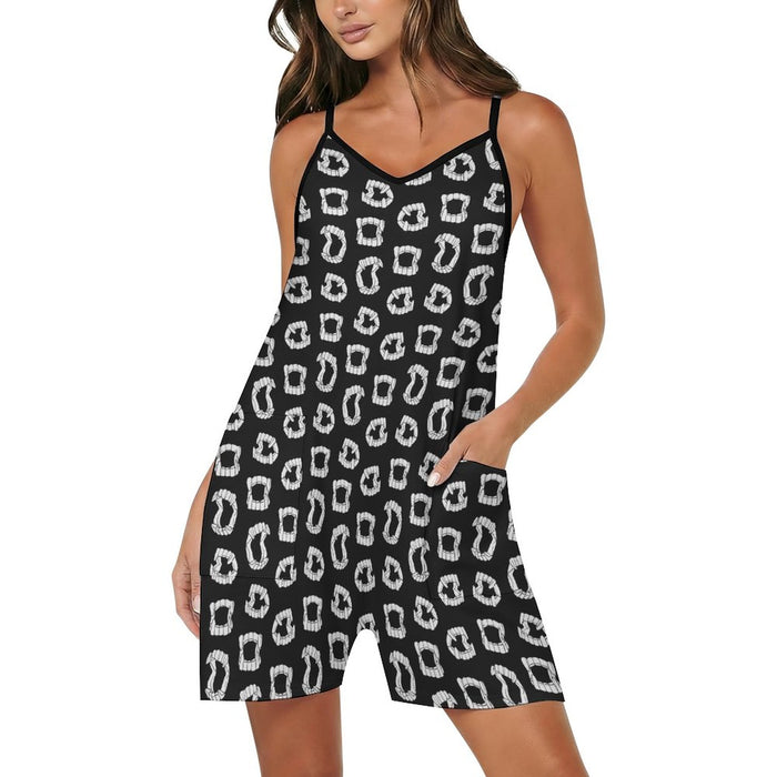 Vampire Teeth Romper (Adults) - PRE ORDER
