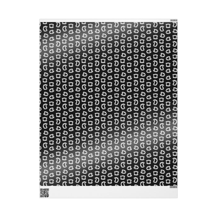 Vampire Teeth Wrapping Paper