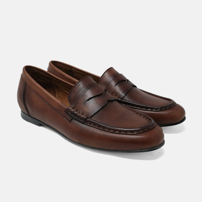 VETA loafer mujer london vista trasera estructura firme artesanal